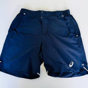 Asics D1 Shorts Navy Medium 7 inch